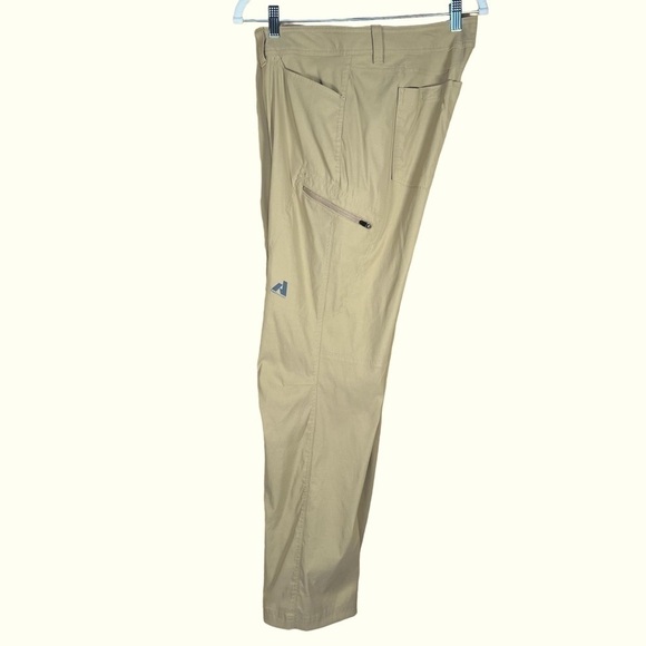 Eddie Bauer First Ascent Men’s Dark Tan Nylon Blend Pants 35 X 32 EUC - Picture 10 of 14